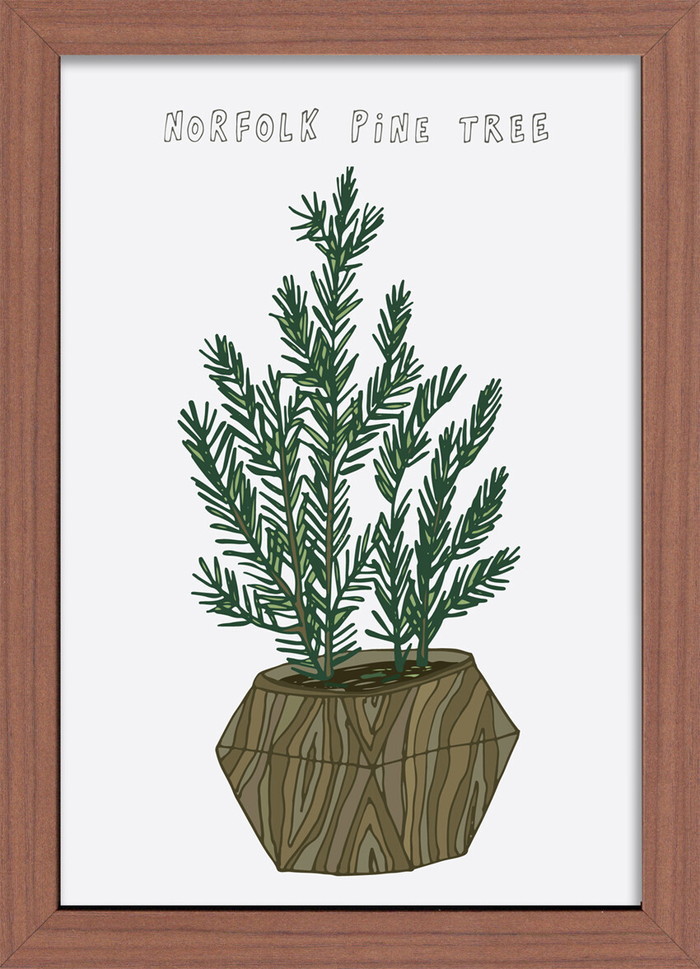 ホームプランツ Home Plants Norfolk Pine Tree 275x380x35mm Zhp Bic s1 アートパネル アートボード 壁紙 後払い おしゃれ インテリア モダン オススメ ナチュラル 北欧 家具 送料無料 テイスト 新生活 装飾フィルム