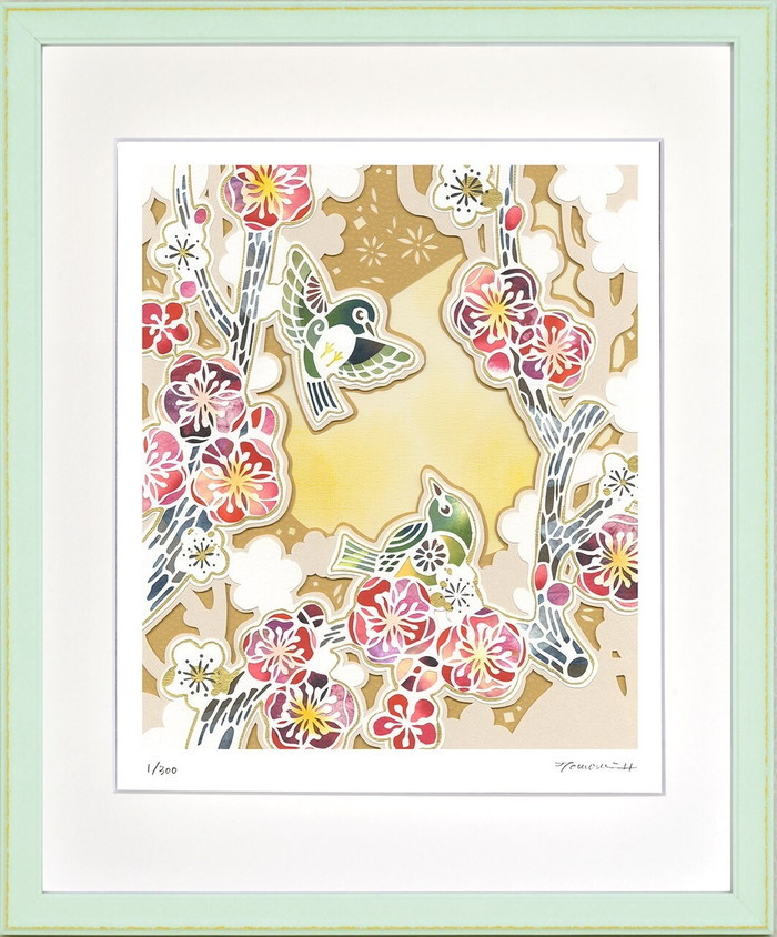 平石 智美 梅とメジロと月あかり C4320 375x452x27粍 ZTH-62217 工芸 絵 ひな形  bic-10387721s1 工芸ダイアログボックス 工芸ゲーム盤 壁紙 かざり付ける写真フィルム 貨物輸送無料 北欧 今めかしい 調度品 室内装飾 自然的 テイ同盟罷工 新やって行く オススメ 今めかしい 後ばらい