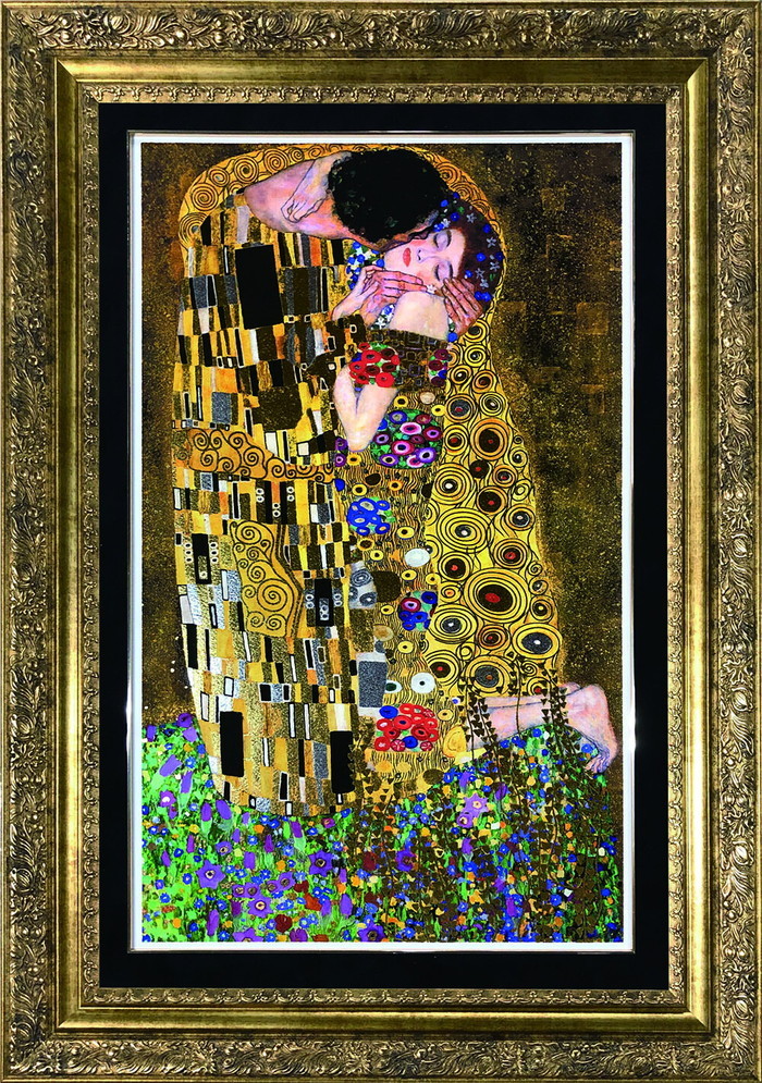 楽天市場】グスタフ クリムト Gustav Klimt The kiss S GD