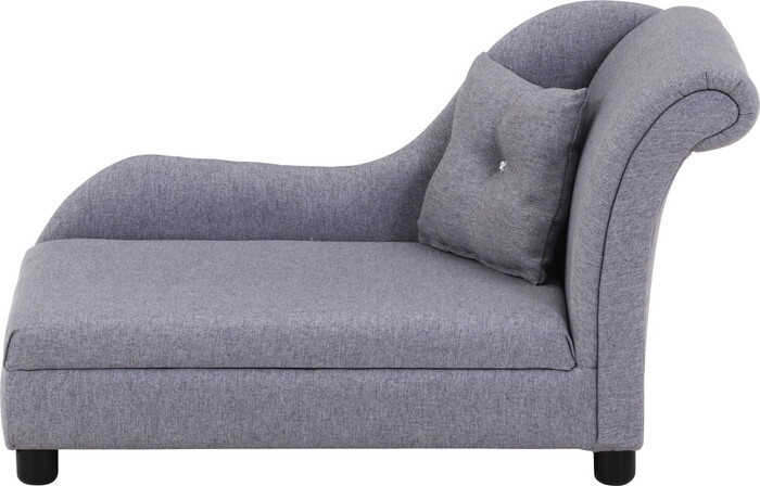 ペットカウチソファ クッション付 GY グレー 830&times;430&times;485 fj-45231 ソファベッド ソファ ソファベッド 北欧 モダン 家具 インテリア ナチュラル テイスト 新生活 オススメ おしゃれ｜家具・インテリアのジェンコ 13,076円