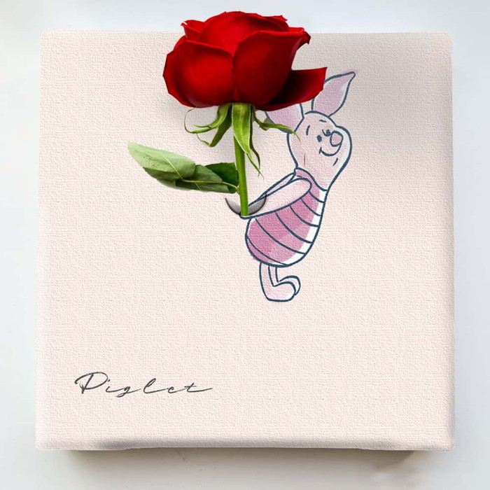 テンペラ画「花のイコン」２枚セット テンペラ画「花のイコン」2枚セット