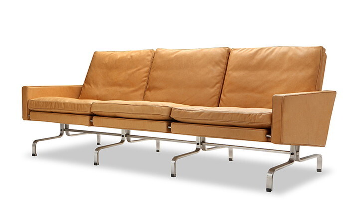 PK31 ソファ 3P PK31 Sofa 3P セミアニリンレザー 本革 3年保証付 デザイナーズ ジェネリック家具 リプロダクト inv-9216bs-semi ソファ ソファ ソファベッド 送料無料 北欧 モダン 家具 インテリア ナチュラル テイスト 新生活 オススメ おしゃれ 後払い｜家具・インテリアのジェンコ