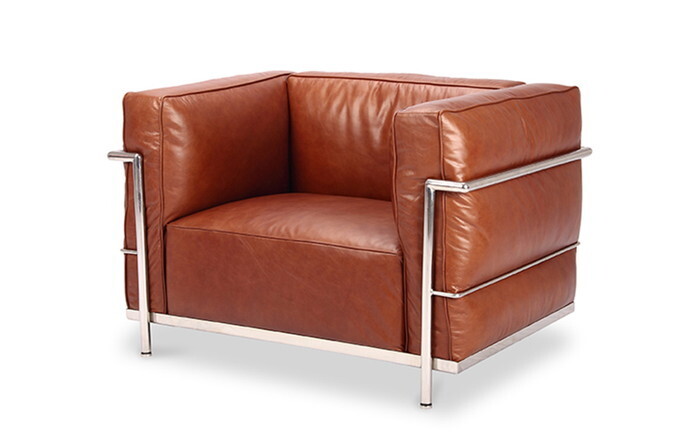 LC3 ソファ 1P LC3 Sofa 1P オイルドレザー 本革 3年保証付 デザイナーズ ジェネリック家具 リプロダクト inv-9608ba-oil ソファ ソファ ソファベッド 北欧 モダン 家具 インテリア ナチュラル テイスト 新生活 オススメ おしゃれ