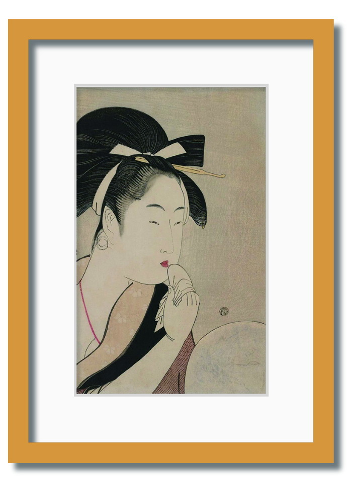 （最終値下げ）PILOT CUSTOM 「歌麿・浮世絵」18K 750 楽天市場】和楽シリーズ 喜多川 歌麿 浮世絵 美人画 ふり返り WR