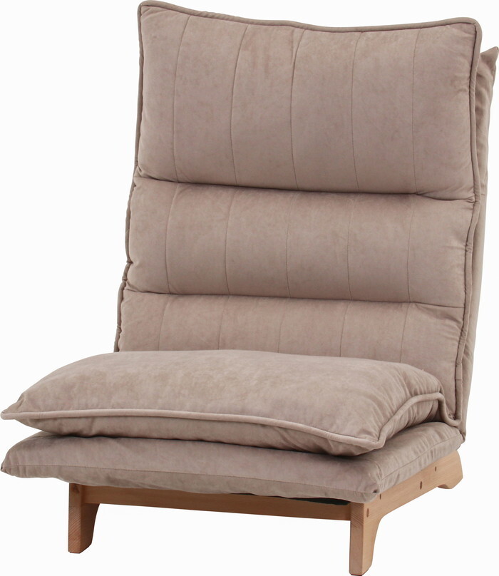 フロアチェア 連結可能 リューネ BE ベージュ 幅620×奥行800～1100×高さ650～840mm fj-55202 座椅子 イス チェア 北欧 モダン 家具 インテリア ナチュラル テイスト 新生活 オススメ おしゃれ