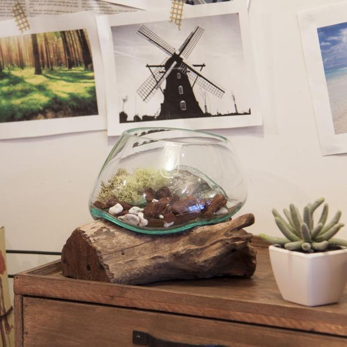 楽天市場】ガラスボール インテリアオブジェモダン オブジェ クリア