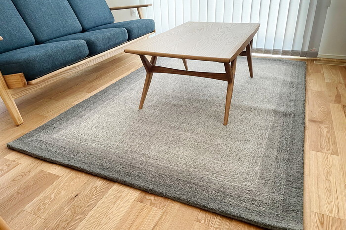 ラグ ハンドウィーブ ウール ループティップ ブレンダ グレー テール レッドワイン 160x230cm rgm-r-blenda-230 カーペット ラグ カーペット マット 北欧 モダン 家具 インテリア ナチュラル テイスト 新生活 オススメ おしゃれ