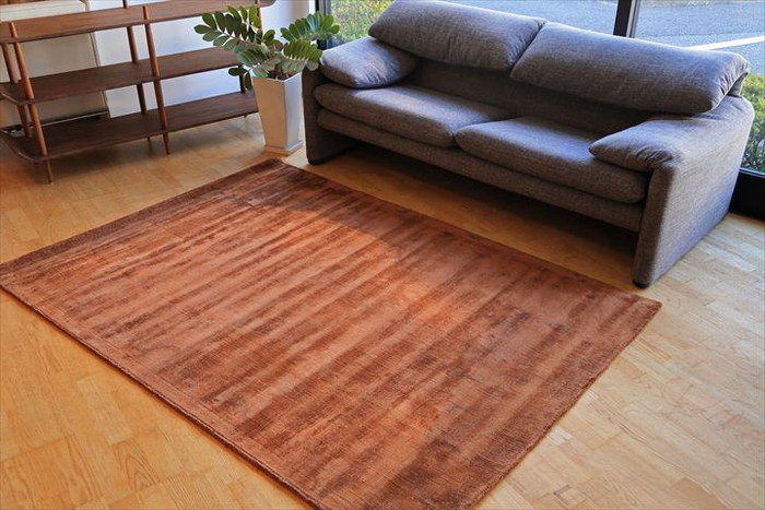 ラグ ハンドルーム コットン&ヴィスコース DYNASTY ANTIQUE ブラウン オレンジ 160x230cm rgm-r-dynastyantique-230 カーペット ラグ カーペット マット 北欧 モダン 家具 インテリア ナチュラル テイスト 新生活 オススメ おしゃれ 24,868円