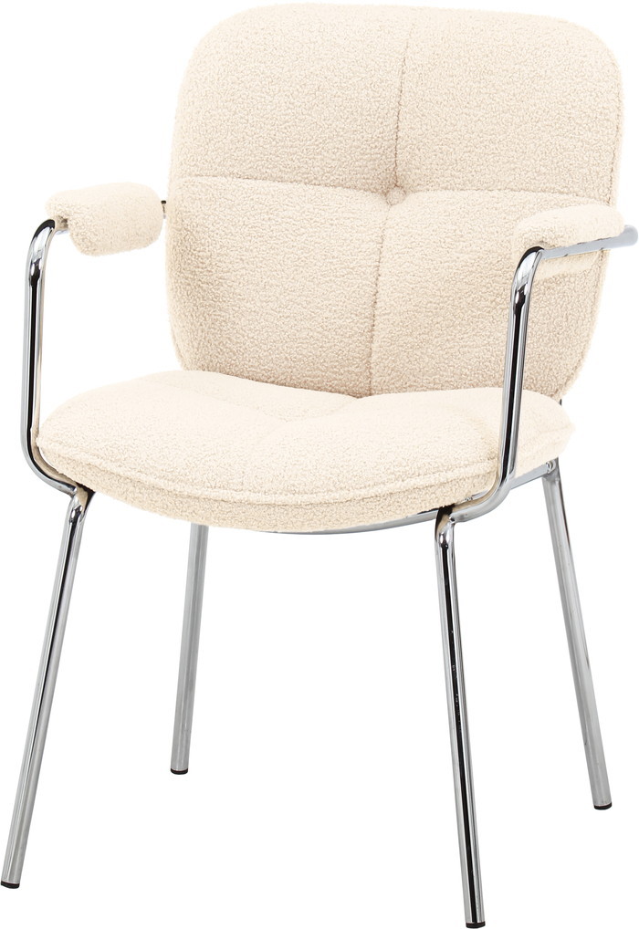 ダイニング チェア ルル WH DM1157WH ホワイト 幅550×奥行600×高さ810mm fj-70676 ダイニングチェア イス チェア 送料無料 北欧 モダン 家具 インテリア ナチュラル テイスト 新生活 オススメ おしゃれ 後払い