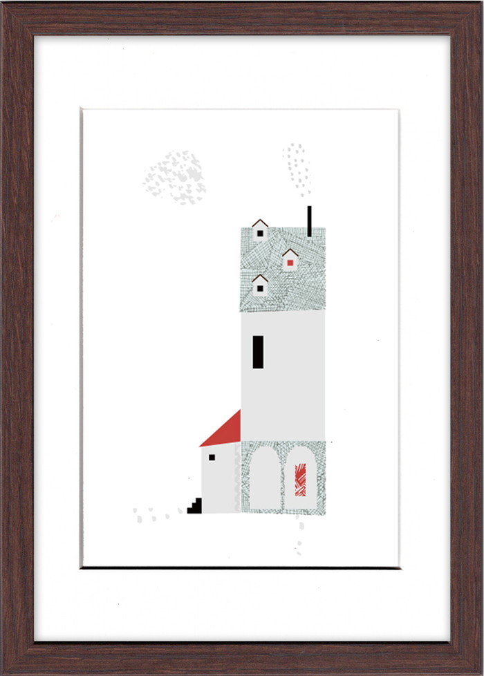 ヨーロピアン ハウス European Houses 220x305x20 snw-zeh-53439 アートパネル アートボード 壁紙 装飾フィルム 送料無料 北欧 モダン 家具 インテリア ナチュラル テイスト 新生活 オススメ おしゃれ 後払い