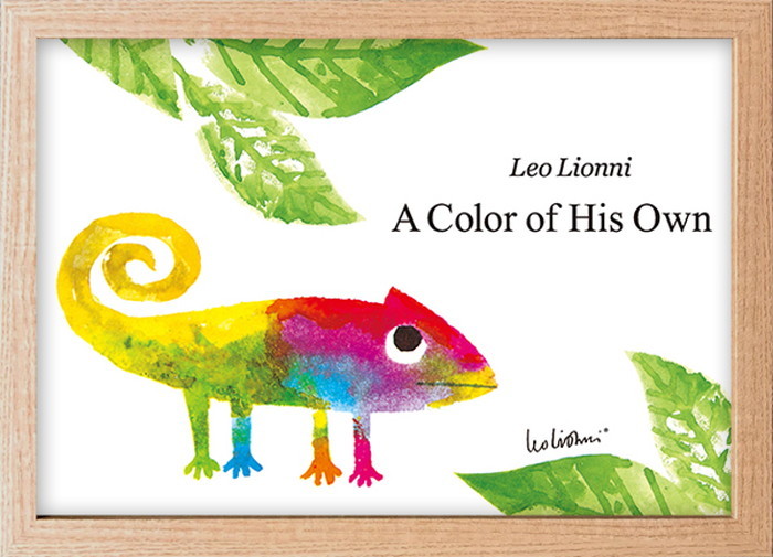 レオ・リオーニ じぶんだけのいろ LeoLionni A Color of His Own 385x280x20 snw-zll-52955 アートパネル アートボード 壁紙 装飾フィルム 送料無料 北欧 モダン 家具 インテリア ナチュラル テイスト 新生活 オススメ おしゃれ 後払い