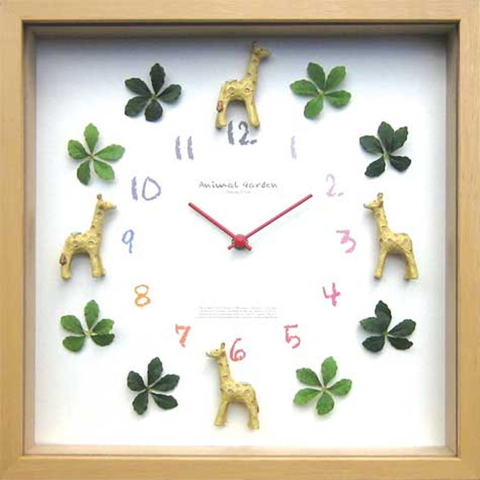 ディスプレイ クロック ジラフ キリン Display Clock Giraffe 320x320x55 snw-cdc-52831 振り子時計 置き時計 掛け時計 送料無料 北欧 モダン 家具 インテリア ナチュラル テイスト 新生活 オススメ おしゃれ 後払い