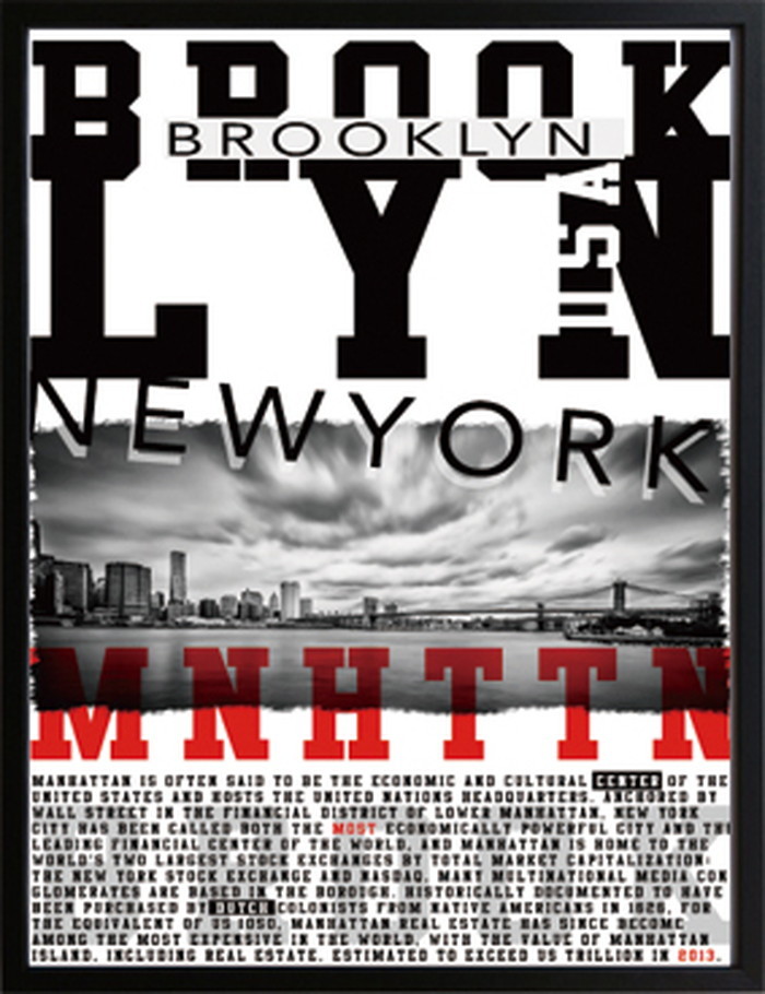 アートフレーム ブルックリン Art Frame Brooklyn 525x725x30 snw-isf-52297 アートパネル アートボード 壁紙 装飾フィルム 送料無料 北欧 モダン 家具 インテリア ナチュラル テイスト 新生活 オススメ おしゃれ 後払い|家具・インテリアのジェンコ