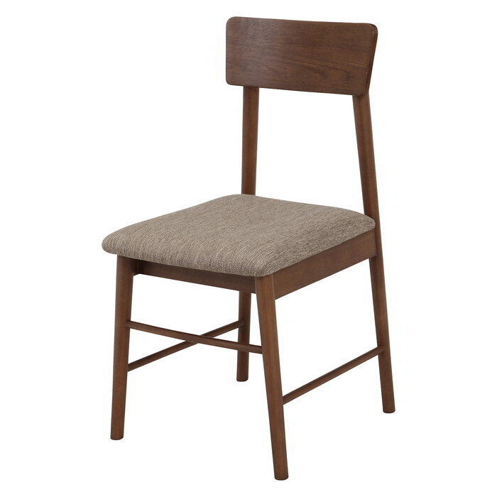 ダイニングチェア カウル ブラウン 完成品 W430&times;D450&times;H780mm 4.4kg fj-70755 ダイニングチェア イス チェア 送料無料 北欧 モダン 家具 インテリア ナチュラル テイスト 新生活 オススメ おしゃれ 後払い｜家具・インテリアのジェンコ