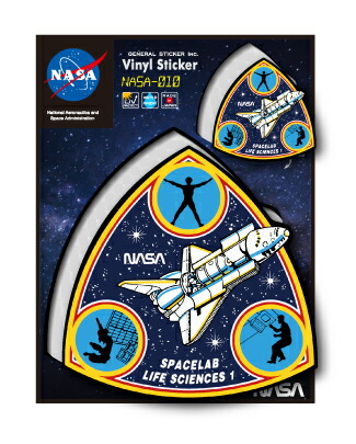 NASAスペースシャトルクルーパッチ１２点＋自筆サイン入り写真 Amazon.co.jp: NASAステッカー SPACE PILOT ロゴ エンブレム