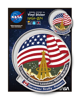 楽天市場】NASAステッカー DISCOVERY ロゴ エンブレム 宇宙