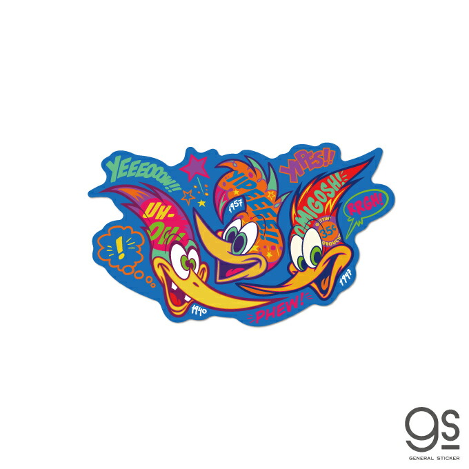 楽天市場】ウッドペッカー ダイカットステッカー ウッディー