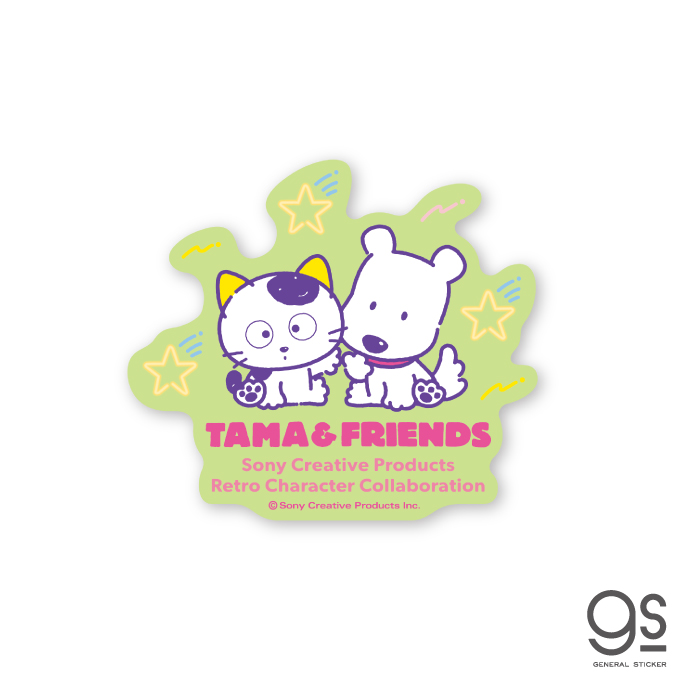 楽天市場】タマ＆フレンズ ダイカットステッカー タマ&バッツィ