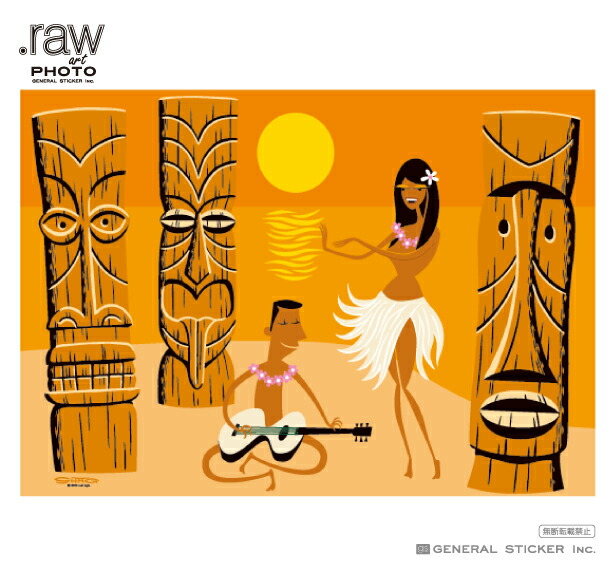 楽天市場 Shag アートフォトポスター 絹目写真a4ポスター Huradanser Tikis シャグ アート アーティスト ポスター インテリア イラスト ライセンス商品 Raw025 Gs 公式グッズ ゼネラルステッカー