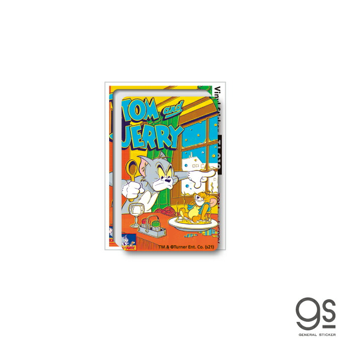 楽天市場 トムとジェリー 名場面ミニステッカー リラックス キャラクターステッカー アメリカ アニメ Tom And Jerry 人気 かわいい Tj019 Gs 公式グッズ ゼネラルステッカー