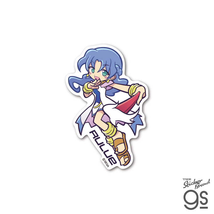 激レア! 入手困難! すーぱーぷよぷよ通 ステッカー ウィッチ COMPILE 激レア!入手困難! すーぱーぷよぷよ通 ステッカー アルルナジャ