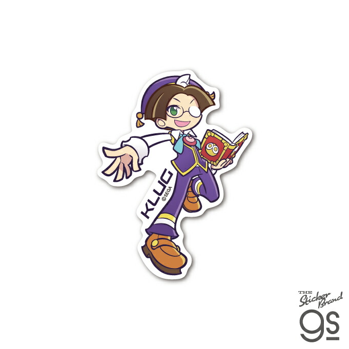 激レア! 入手困難! すーぱーぷよぷよ通 ステッカー ルルー COMPILE ぷよぷよ ドット ダイカットミニステッカー ルルー SEGA セガ