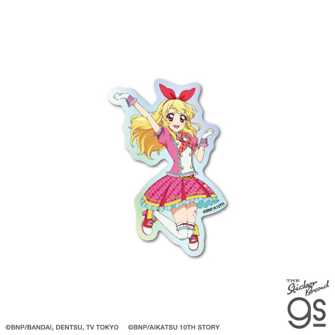 楽天市場】【10種セット】 アイカツ！ ダイカットステッカー