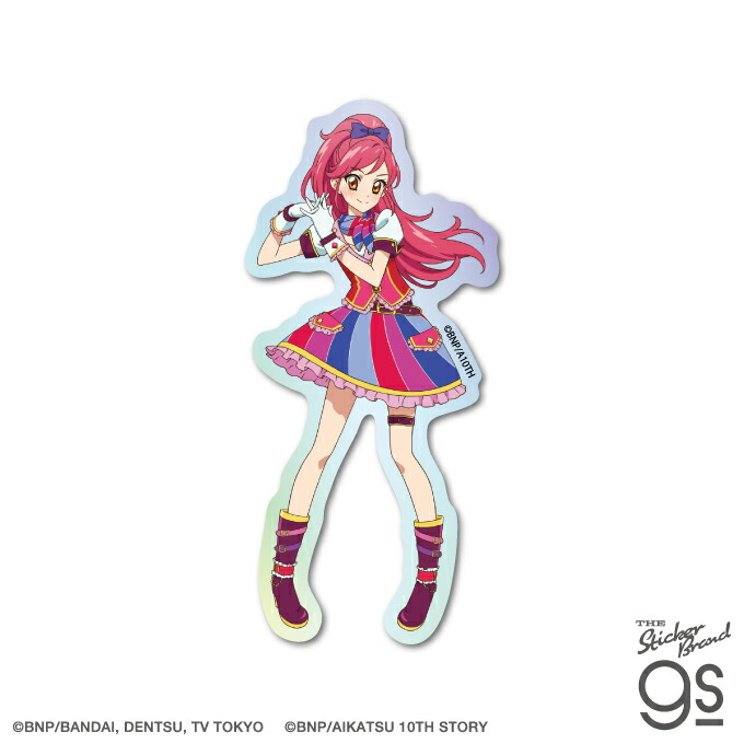 星宮いちご アイカツ ダイカットステッカー アイカツ！ ダイカットステッカー 星宮いちご 制服 アイドル