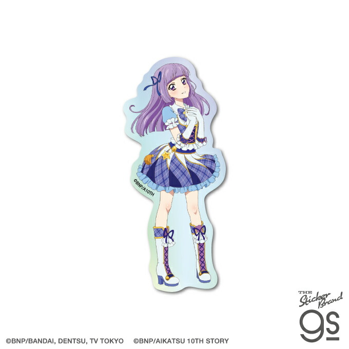 楽天市場】【10種セット】 アイカツ！ ダイカットステッカー