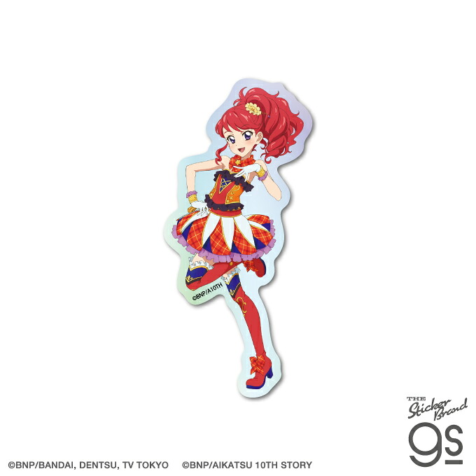 楽天市場】アイカツ！ ホログラムステッカー 新条ひなき アイドル