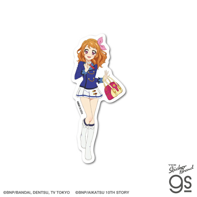 星宮いちご アイカツ ダイカットステッカー アイカツ！ ダイカットステッカー 星宮いちご 制服 アイドル