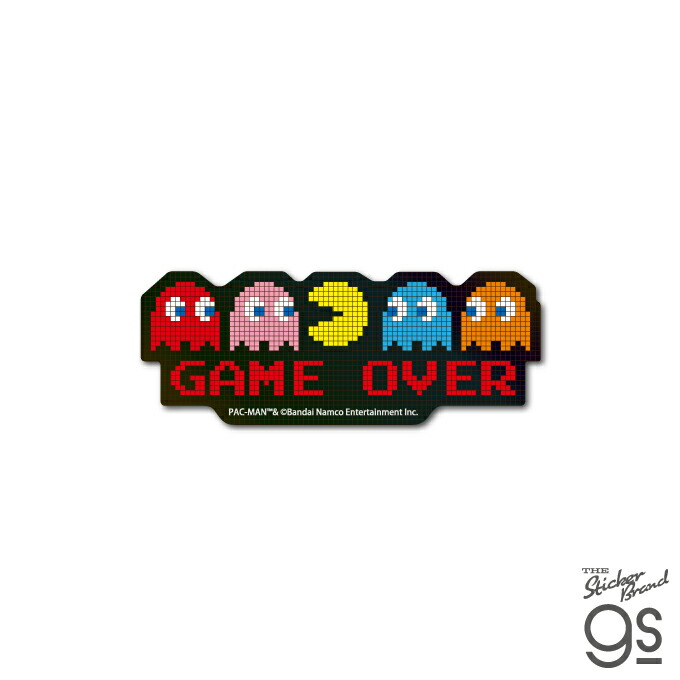楽天市場】PAC-MAN ダイカットステッカー Glitchゴースト