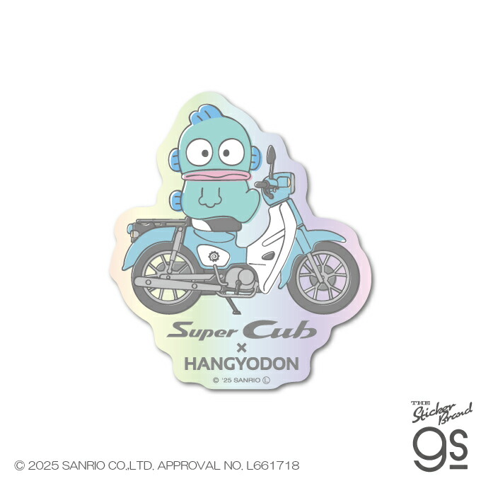 楽天市場】はぴだんぶい×Super Cub ダイカットステッカー 第二弾