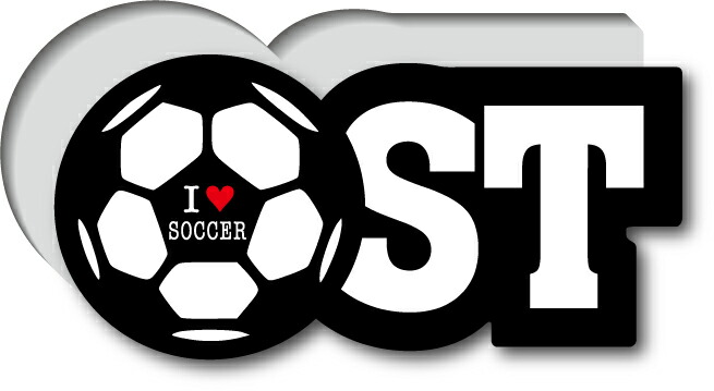 楽天市場】GSJ005 サッカーポジションステッカー ディフェンダーミット