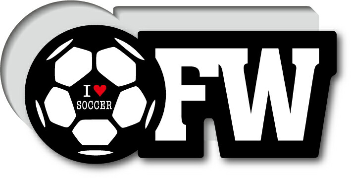 楽天市場】GSJ005 サッカーポジションステッカー ディフェンダーミット