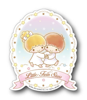 楽天市場】LCB296 キキララ キキ&ララ 44mm缶バッジ キキララ