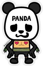 楽天市場 ワンピース パンソンワークス コラボステッカー パンダマン Sサイズ Ops12 One Piece ステッカー グッズ ゼネラルステッカー