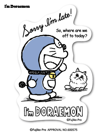 楽天市場 ドラえもん 透明ステッカー I M Doraemon デート Lcs734 おしゃれ ステッカー サンリオ グッズ ゼネラルステッカー