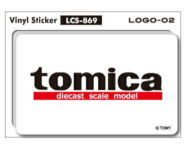 楽天市場 大人トミカステッカー Tomica Logo02 トミカ ロゴ Tomica 車 Sサイズ Lcs869 グッズ ゼネラルステッカー