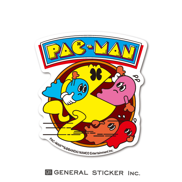 楽天市場 パックマン ステッカー 1up ダイカット ゲーム キャラクター Pac Man ライセンス商品 Lcs1055 Gs グッズ ゼネラルステッカー