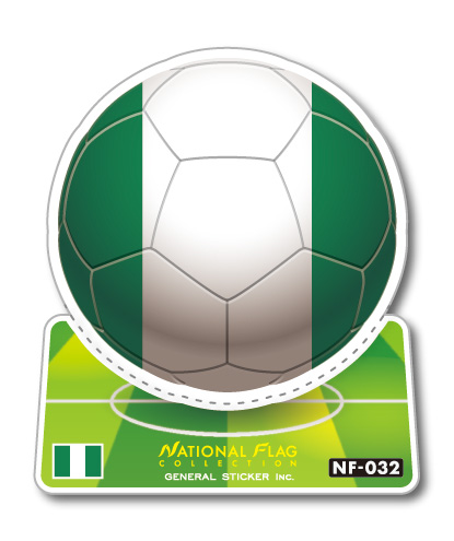 楽天市場 サッカーボールステッカー ナイジェリア Nigeria Nf032 スポーツステッカー ワールドカップ ゼネラルステッカー