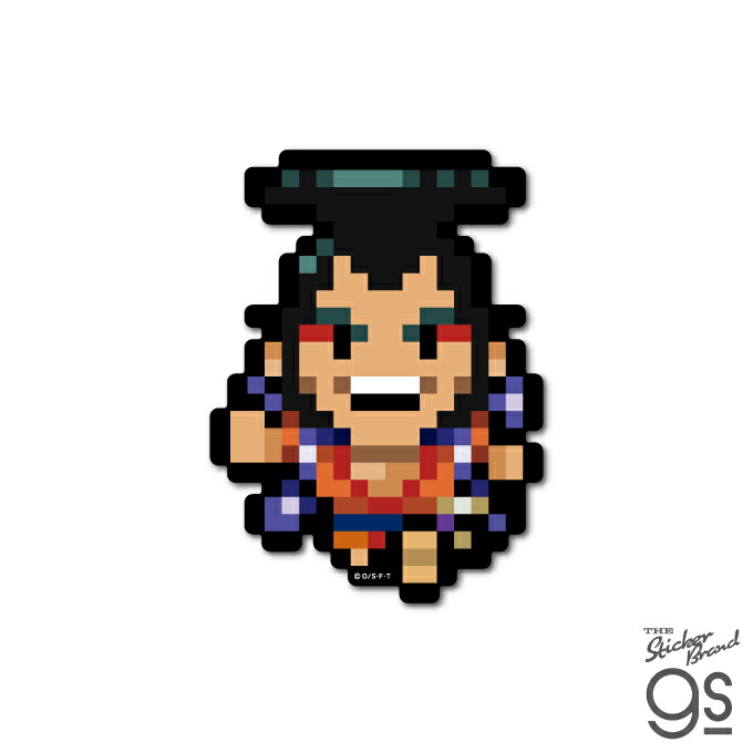 楽天市場】ピクセルワンピースステッカー ヤマト キャラクター