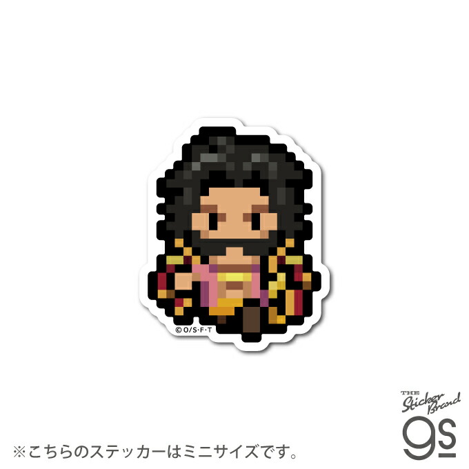 楽天市場】ピクセルワンピースステッカー ミニサイズ ルッチ