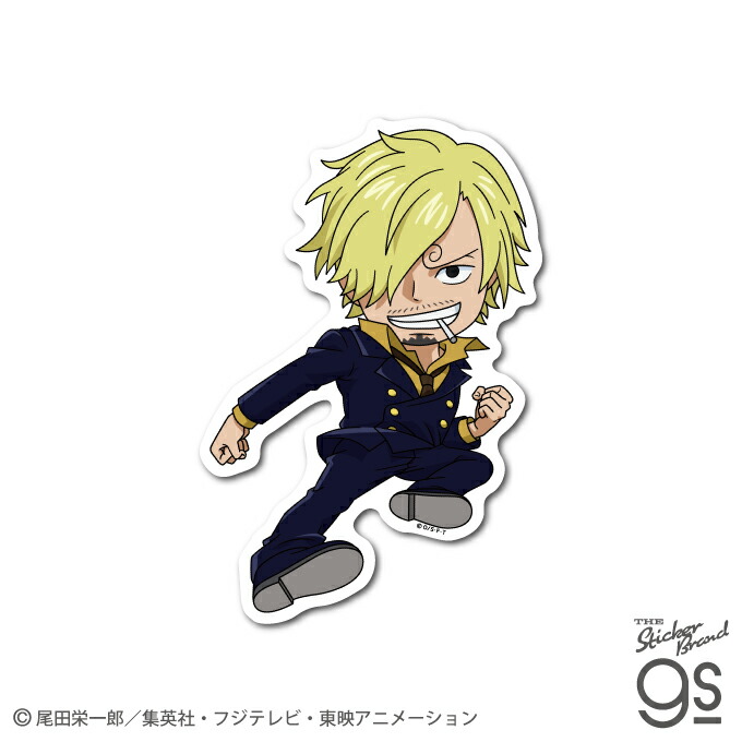 楽天市場】ワンピース サンジ SD(mini) キャラクター ミニステッカー