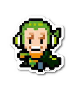 楽天市場】ピクセルワンピース ステッカー ニジ ミニサイズ