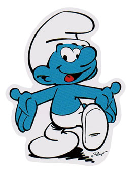 楽天市場 ステッカー Smst05 スマーフ ミニステッカー スマーフ ゼネラルステッカー