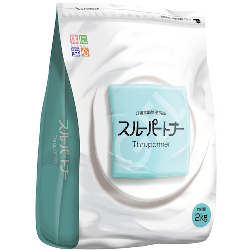 キッセイ薬品　スルーパートナー2kg補助食品(固形化補助食品)ゲル化剤 介護食ミキサー食をゼリー食に｜介護ストアげんき介　店 9,419円