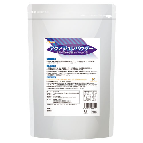 フードケア アクアジュレパウダー 750g×10|介護ストアげんき介 店
