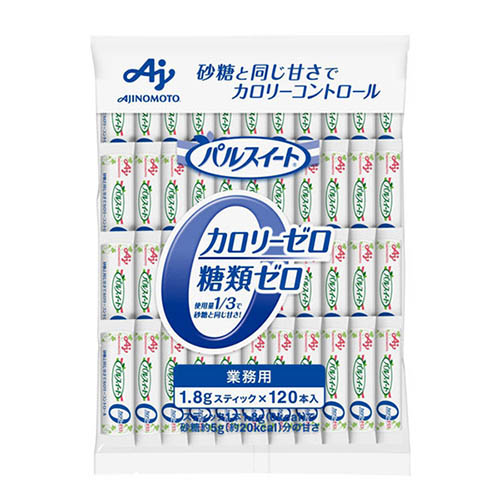 味の素　パルスイートカロリーゼロ スティック　1.8ｇ&times;120本&times;12袋　甘味料　ジャピタルフーズ｜介護ストアげんき介　店