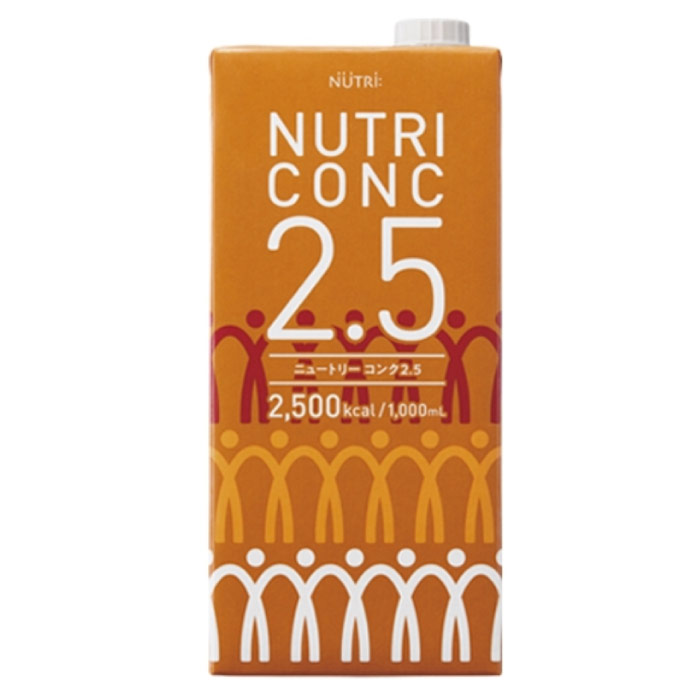 ニュートリーコンク2.5 (1000ml×6)2500kcal たんぱく質16g NUTRI CONC|介護ストアげんき介 店